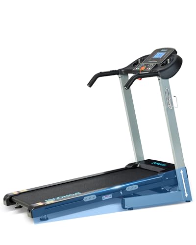 BORGUSI Treadmill with Auto Incline - 300 LBS Capacity Running Machine with 17.5 Wide Belt, 3HP Folding Electric Treadmills with Bluetooth Speaker for Home, Up to 8.5 MPH Speed, 15 Preset Programs