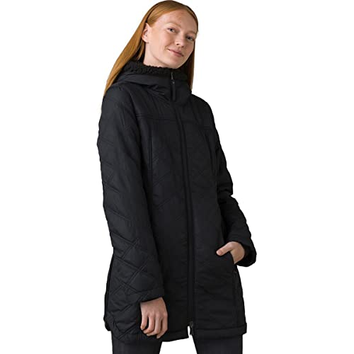 prAna Esla Coat Black MD (Women's 8-10)