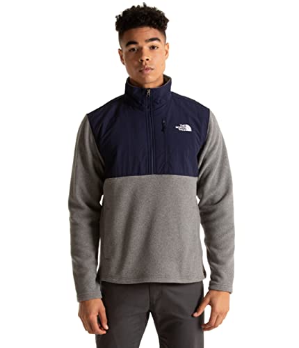 THE NORTH FACE Men's Sun Rise ¼ Zip Sweatshirt, Vanadis Grey Heather, Large