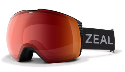 Zeal Optics Cloudfall Snow Goggle w/Bonus Lens, Dark Night/Automatic+ RB