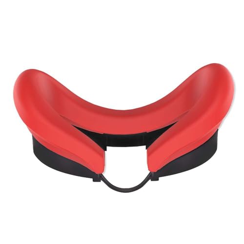 Silicone VR Face Mask for Meta Quest 3 VR Headsets Glasses Silicone Eye Mask Cover Sweatproof Mask Face Cushion Light Blocking Mask Face Cover VR Glasses Accessories