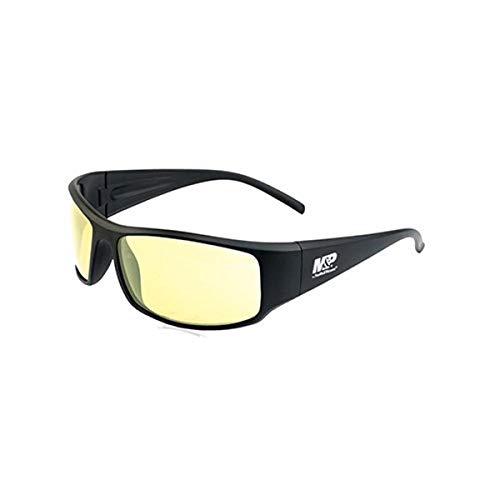 Smith & Wesson M&P Thunderbolt Full Frame Shooting Glasses with Impact Resistance and Anti-Fog Lenses for Shooting, Working and Everyday Use