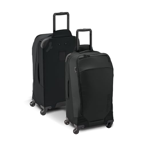 eagle creek Tarmac XE 4-Wheel 95L Luggage - Durable Travel Bag with Heavy Duty Wheel Housing, Puncture-Resistant Lockable Zippers, and Organizer Compartments, Black