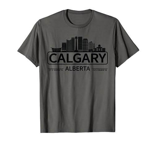 Calgary Alberta Skyline, Travel to Calgary T-Shirt