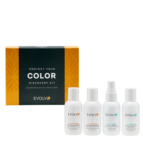 EVOLVh - Protect Your Color Discovery Kit | Vegan, Non-Toxic, Clean Hair Care (2 fl oz | 60 mL)