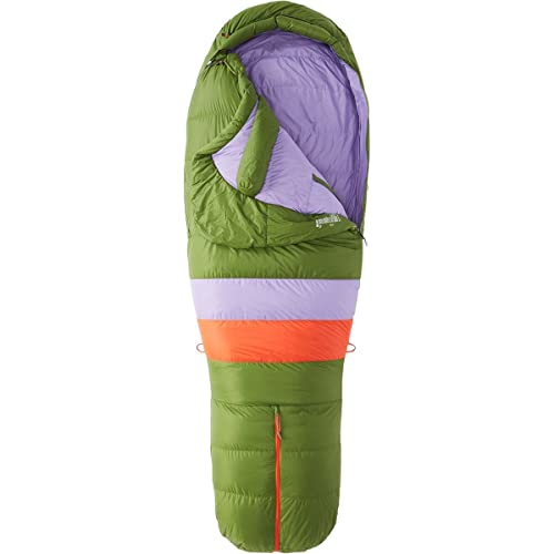 Marmot Women's Angel Fire 25° Sleeping Bag, 650 Fill Down for Camping & Backpacking, Regular