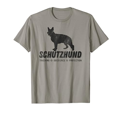 Schutzhund German Shepherd Hundesport Dog Trainers Handlers T-Shirt