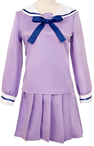 Anime Cos Iki Hiyori Cosplay Costumes Outfit School Student Uniform Party Daily Clothing (Female-M)