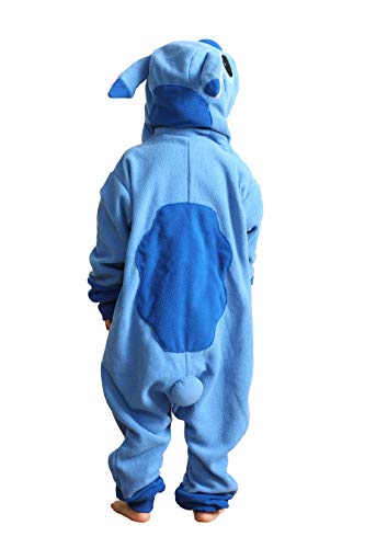 OGU' DEAL Kids Stitch Onesie Animal Pajamas Halloween Cosplay One Piece Costumes Cartoon Outfits Jumpsuit for Boys Girls