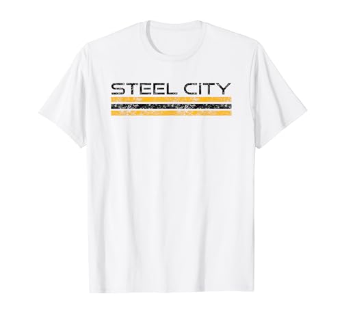 Pittsburgh Pennsylvania Retro Vintage Weathered T-Shirt