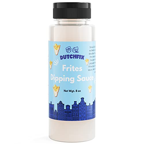 Dutch Fix Frites Dipping Sauce – Original Fry Sauce – Gluten Fre e, Non - GMO – Made Fresh in the USA – 8 oz Bottle