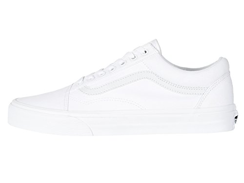 Vans Classic Old Skool True White Size 12 Women/ 10.5 Men