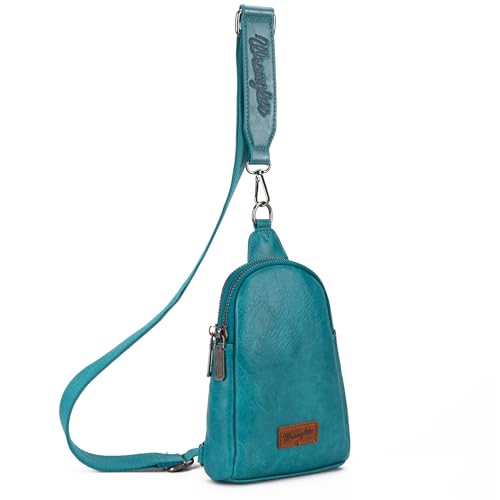 Wrangler Crossbody Sling Bags for Women Cross Body Purse with Detachable Strap Gifts for Women