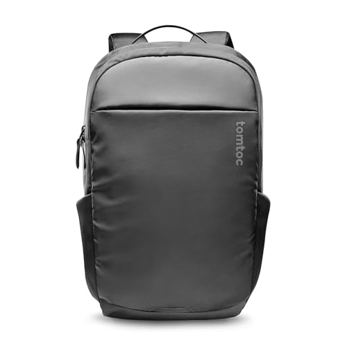 tomtoc 15.6 Inch Professional Business Laptop Backpack, Premium Cordura Material Waterproof Travel Computer Backpack Rucksack with Large Capacity, 26L