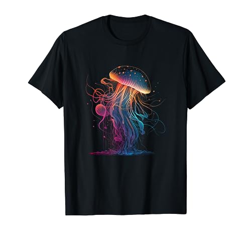 Jellyfish Ocean Animal Scuba Diving Jelly Fish T-Shirt