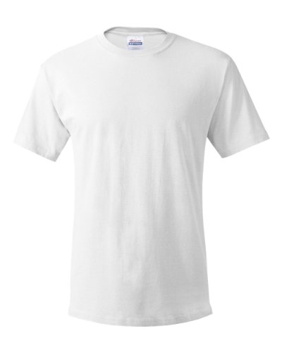 Hanes Men's ComfortSoft Short Sleeve T-Shirt (12 Pack), White, 2X-Large