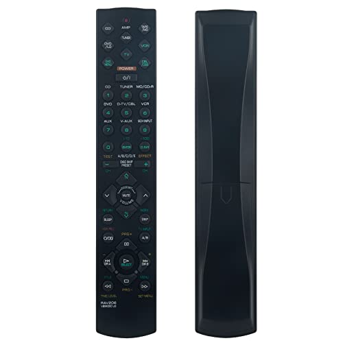 Beyution RAV206 V694090US Replace Remote Control Fit for Yamaha Natural Sound AV Receiver RX-V520 RX-V420 HTR-5450 HTR-5440 YHT-18 YHT-24 YHT-34 RX-V520RDS HTR-5450RDS RXV420 YHT34 AX-596 RX-V495