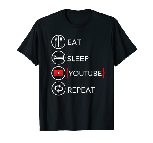Video Blogger Vlogger Like Subscribe Podcaster T-Shirt