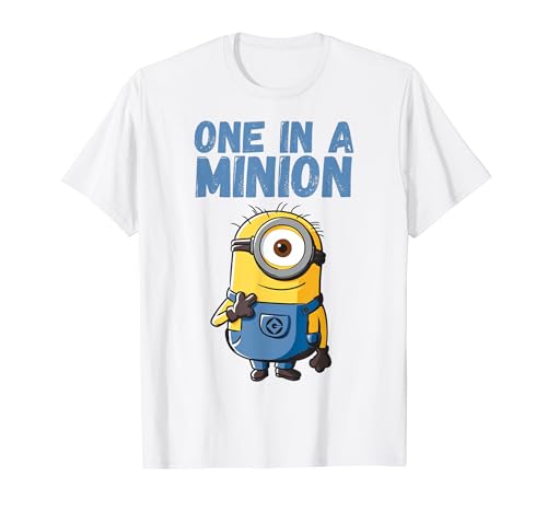 Despicable Me Minions Stuart One In A Minion Graphic T-Shirt T-Shirt