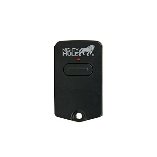 Mighty Mule Single Button Gate Opener Remote (FM135) , Black