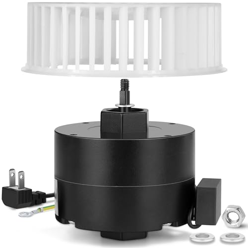 HHQ Bathroom Exhaust Fan Motor & Blower Wheel Replacement for Nutone JA2C028G 8662 8662N 8831 8832 8832N 8833 8672, 23405Ser 3.3' Diameter Motor, 5-Year Warranty