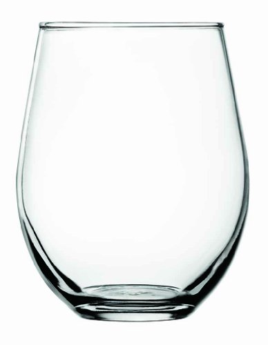 Anchor Hocking Stemless Red Wine Glasses Kitchen Essentials, 20 Oz