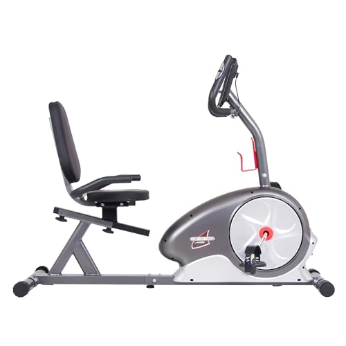 Body Champ Magnetic Recumbent Exercise Bike, Reclined Stationary Bike, Workout Bike for Home, BRB5872