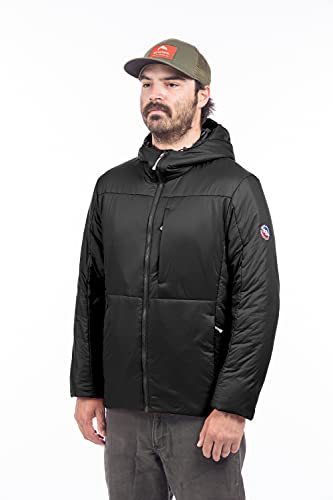 Big Agnes Mens Barrows Superlight Synthetic Jacket, Black, Small