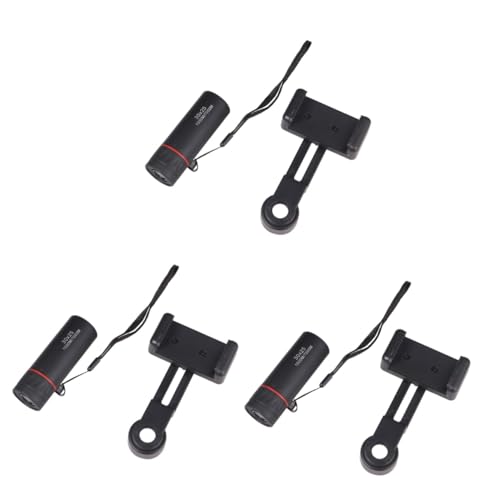 Gatuida 3 Sets Telescope Night Vision Goggles Snooper Scope Birdwatching Monocular Outdoor Monocular Binoculars Portable