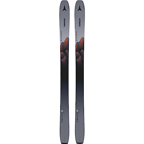 Atomic Backland 100 Ski - 2024, Metal Grey F04/Black/Orange, 172cm