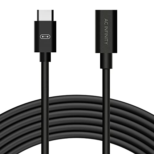 AC Infinity UIS to UIS Extension Cable Female to Male, 10 Foot Connection Extender Cord, Works with Controller 69, Controller 63, CLOUDRAY, CLOUDLINE LITE, IONGRID, and IONBOARD