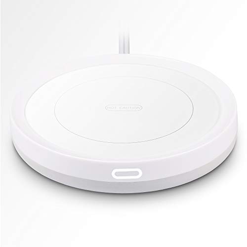 BESTINNKITS White Smart Coffee Auto On/Off Gravity-Induction Mug Office Desk Use, Candle Wax Cup Warmer Heating Plate (Up to 131F/55C), Middle…