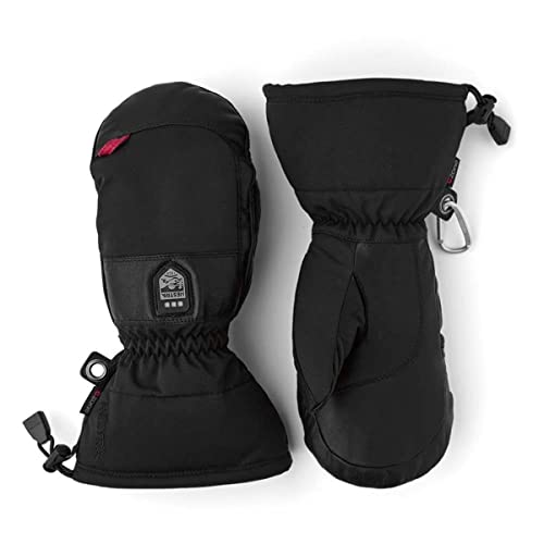Hestra Power Heater Gauntlet Electric Ski Mitten - Black/Black - 9