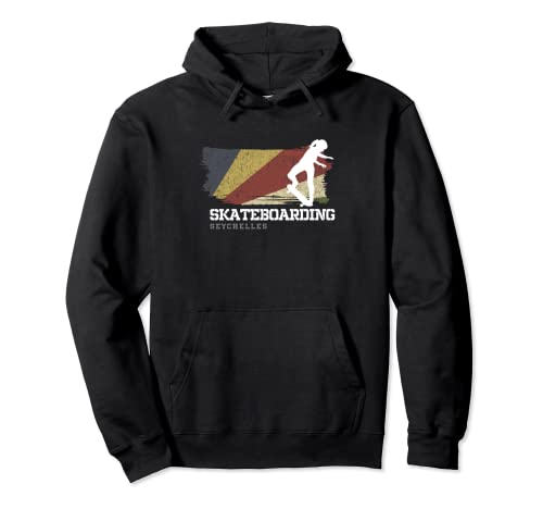 Womens Skateboarding Seychelles Extreme Sports Skater Pullover Hoodie