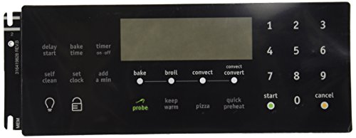 Frigidaire 316419828 Range Overlay, Black