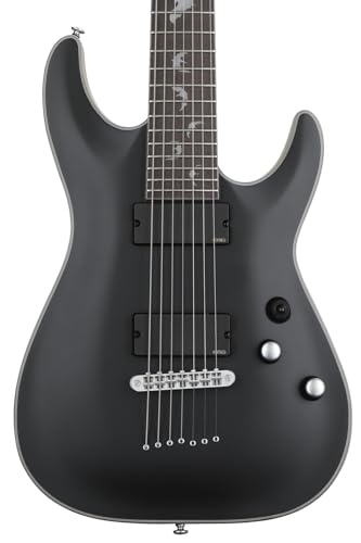 Schecter Damien Platinum 7 - Satin Black