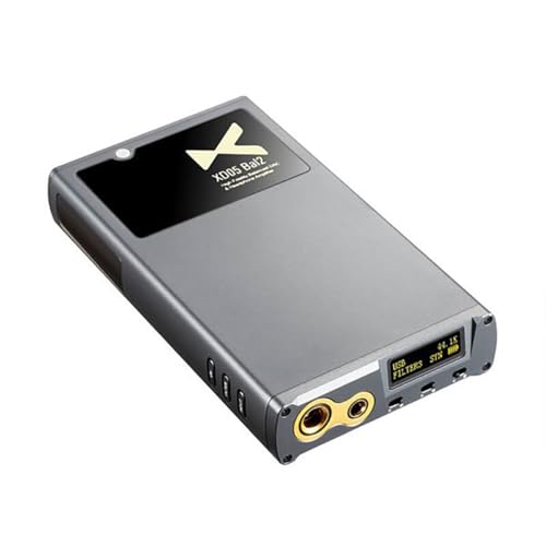xDuoo XD05 BAL2 HiFi Portable Headphone Amplifier ES9038Q2M XU316 DAP USB/Opt/Coax/Bluetooth5.1/AES/AUX Input 4.4mm/6.35mm/AUX Output 1500mW DAC Balanced Headphone Amps