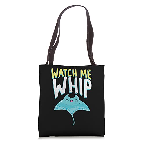 Watches Me Whip Ocean Sea Sting Rays Tote Bag