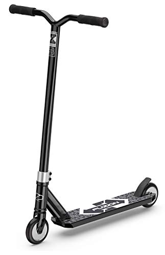 Fuzion Pro Scooters - Stunt Scooter for Kids 8 Years and Up - Perfect for Beginners Boys and Girls - Best Trick Scooter for BMX Freestyle Tricks (2020 Black)
