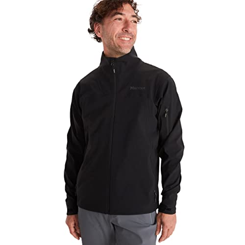 MARMOT Men's Alsek Jacket - Lightweight, Water-Resistant Softshell Jacket for Layering on the Trail, Perfect for All-Season Adventures