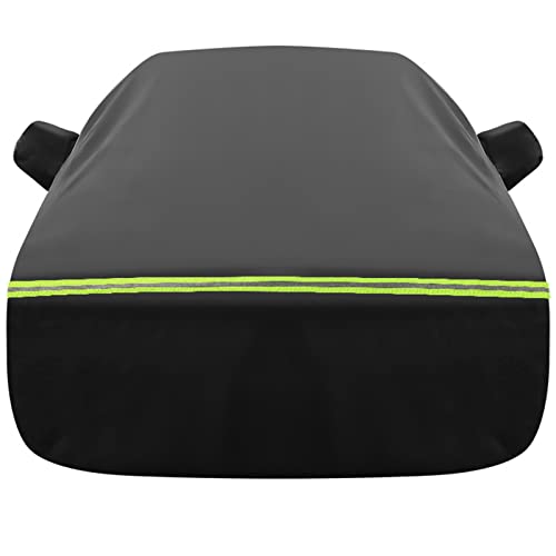 Waterproof Car Cover Compatible with DS DS3 DS4 DS5 DS7 All Weather Full Car Cover Windproof Dustproof UV Protection Scratch Resistant (Color : A, Size : DS7 Crossback)