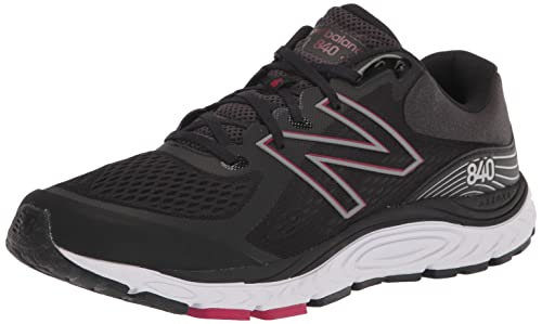 New Balance Men's 840 V5 Running Shoe, Black/Horizon, 11