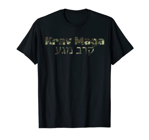 Krav Maga Shirt Camouflage Israel Defense Force IDF T-Shirt