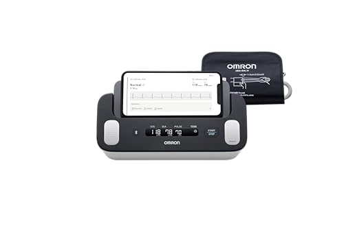 Omron Complete 2-in-1 Upper Arm Blood Pressure Monitor and 1-Lead EKG Monitor, Clinically Validated, Medical Grade, Blood Pressure Machine, with Free Connect app for iOS and Android (BP7900)