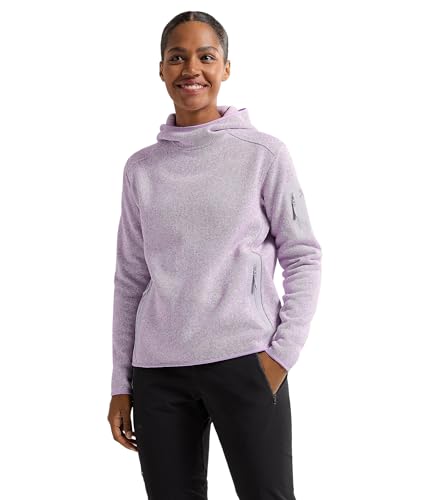 Arc'teryx Covert Pullover Hoody Women's | Technical Midweight Fleece Hoody | Storm Glow Heather, Medium