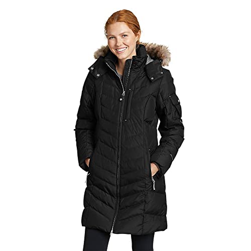 Eddie Bauer Women's Sun Valley Down Parka, Black, X-Large