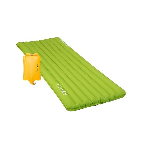 Exped Ultra 3R | Lightweight Backpacking Mat | Packable and Comfortable | 20 Degree 3-Season Sleeping Pad, Lichen, Long Wide