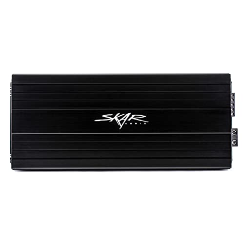 Skar Audio Skar Audio SKv2-2500.1D Monoblock Class D MOSFET Competition Grade Subwoofer Amplifier, 2900W Max Power