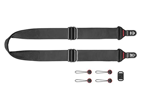 Peak Design Slide, Mirrorless Camera Strap, Black V3 (SL-BK-3)