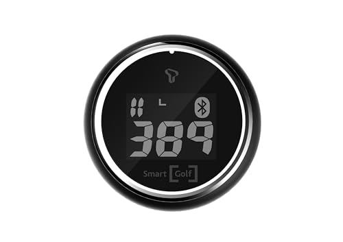 Tittle Dot easyGPS Smart Golf Rangefinder for GPS Distance to The Hole. The Perfect Stocking Stuffer for Golfers- Ultra Affordable Golf GPS w/Voice Guidance. Clips on Hat. Same Maps as Bushnell